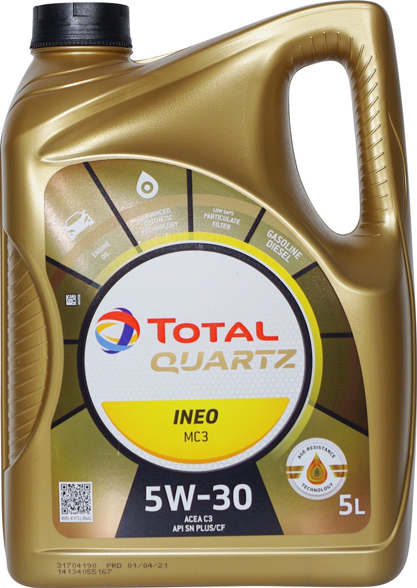 Total Quartz Ineo MC3 5W30 - 5L