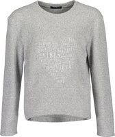 Blue Seven - Meisjes shirt - Grey melee - Maat 152