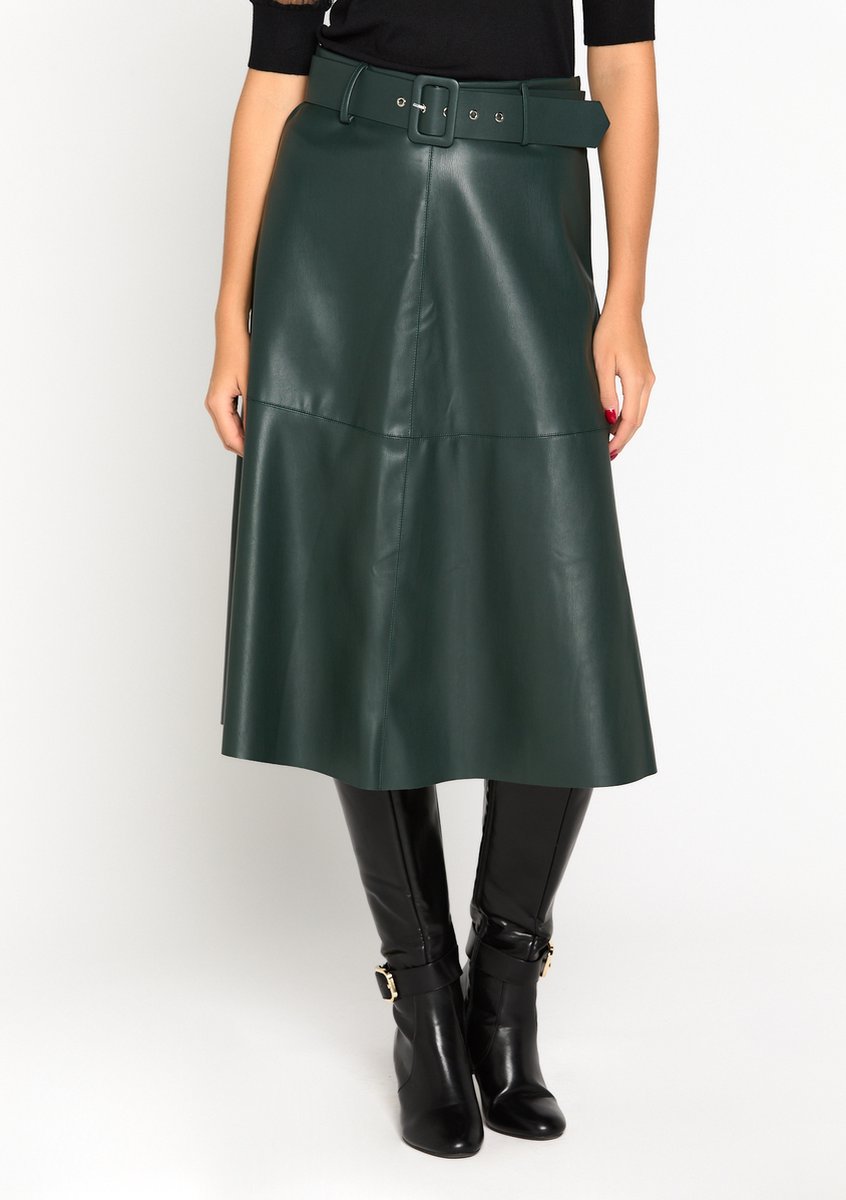 Leder rok best sale