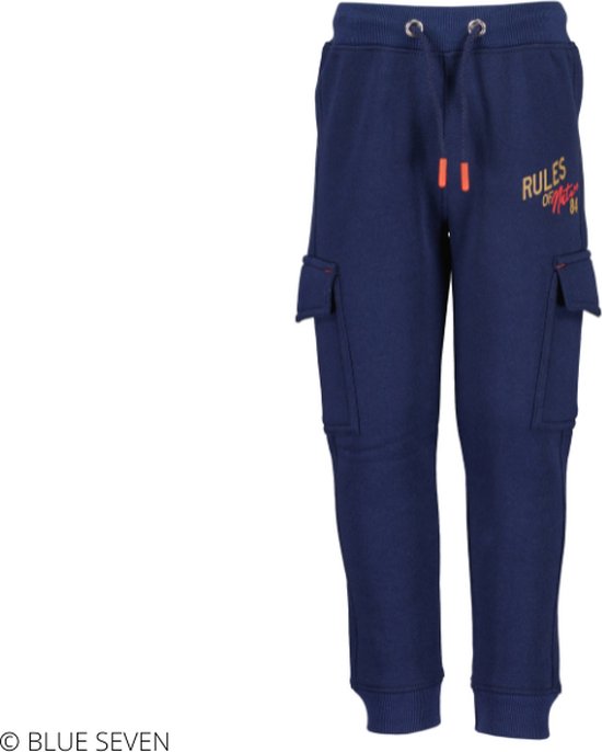 Blue Seven - joggingbroek - blauw - Maat 116