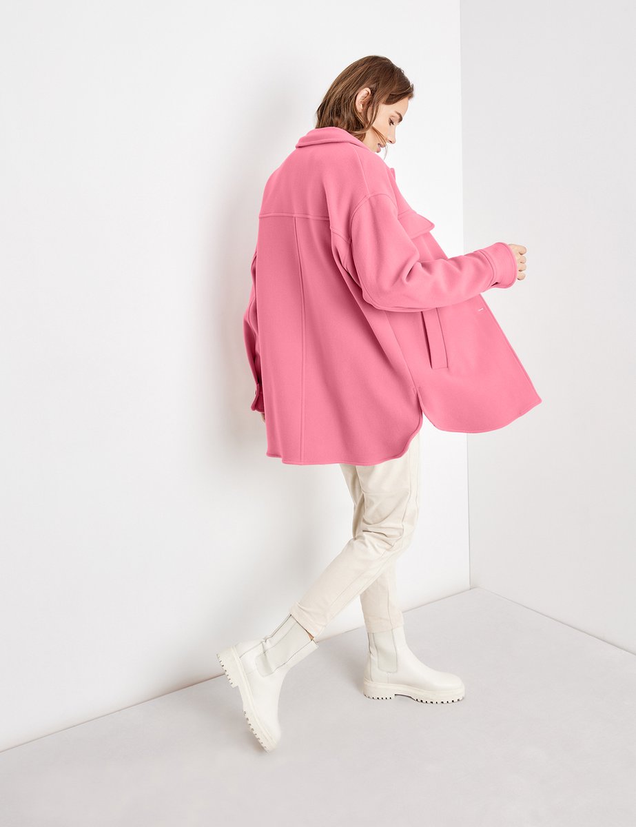 GERRY WEBER Dames Oversized blazer Rose Pink-46