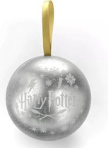 Harry Potter - Boule de Noël Poufsouffle avec collier de la maison