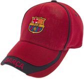 FC Barcelona cap - volwassenen - logo's - bordeaux
