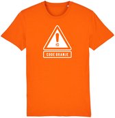 Code oranje Rustaagh unisex t-shirt XS - Oranje shirt dames - Oranje shirt heren - Oranje shirt nederlands elftal - EK voetbal 2024 shirt - EK voetbal 2024 kleding - Nederlands elftal voetbal shirt