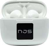 NJS Earbuds Pro - BS09 - Oortjes Draadloos - Earbuds Wireless - Bluetooth Oordopjes - USB C - Wit