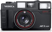 Yashica MF-2 Super - Analoge Camera (35mm) - Zwart - ISO 100/400 - Inclusief Batterijen