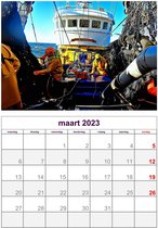 Souvenirs from the sea - Maandkalender 2023 - kalender 2023 - het zeeleven met de spectaculaire foto's van Pedro Rappé - 12 maanden kalender - Pedro Rappé