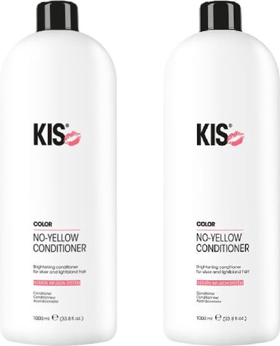 Kis - No-Yellow - Conditioner - 2 x 1000ml