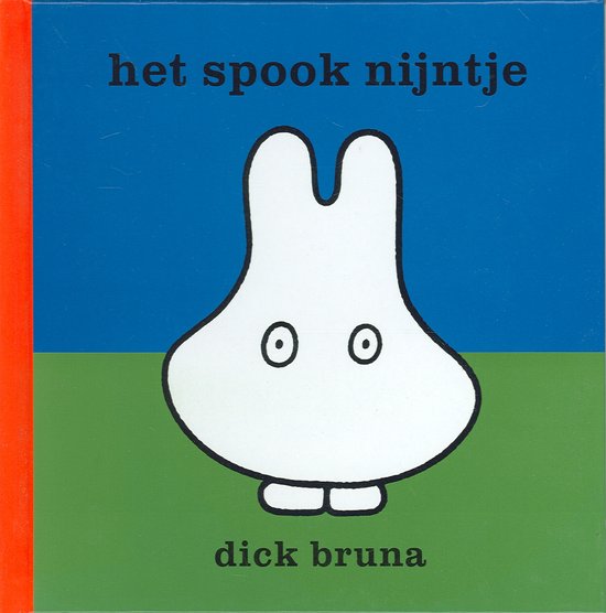 Cover van het boek 'Het spook Nijntje' van Dick Bruna