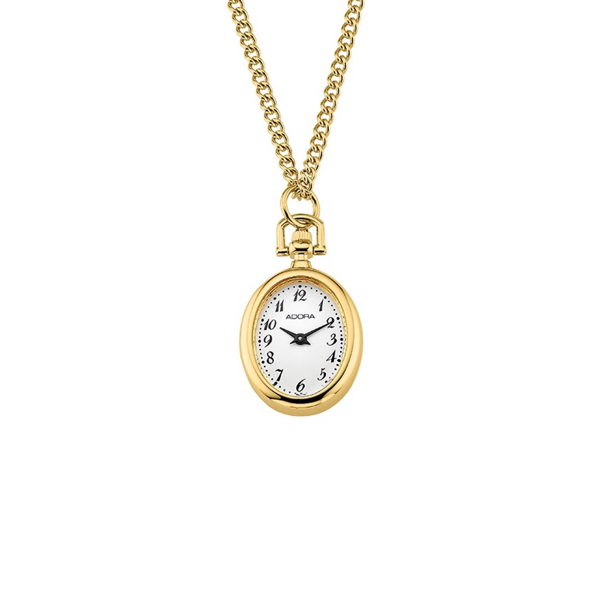 Ketting horloge van het merk Adora.