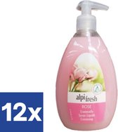 Alpi Fresh Handzeep Rose - 12 x 500 ml - Voordeelverpakking