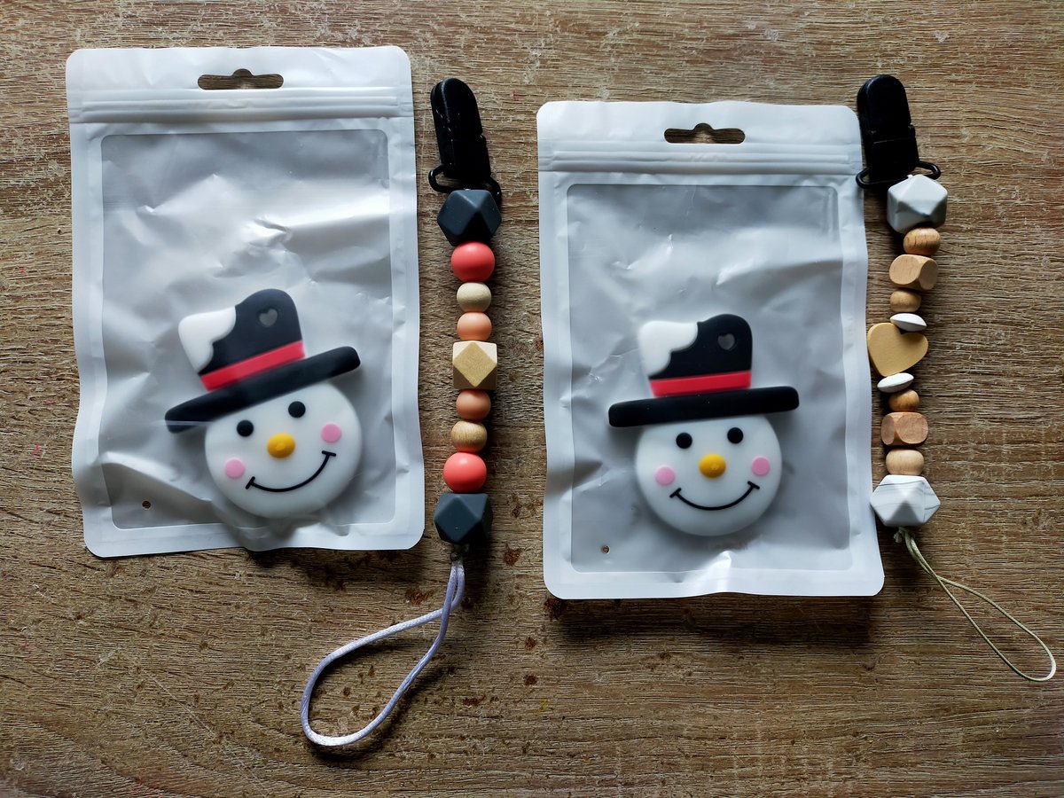Bijtring | Bijtketting | Bijtspeelgoed | Baby speelgoed | Siliconen bijtring | Kerst | Kerstboom |
