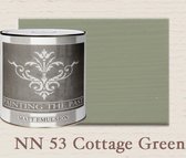 Painting the Past Matt Emulsion Krijtverf Cottage Green (NN53) 2.5 L