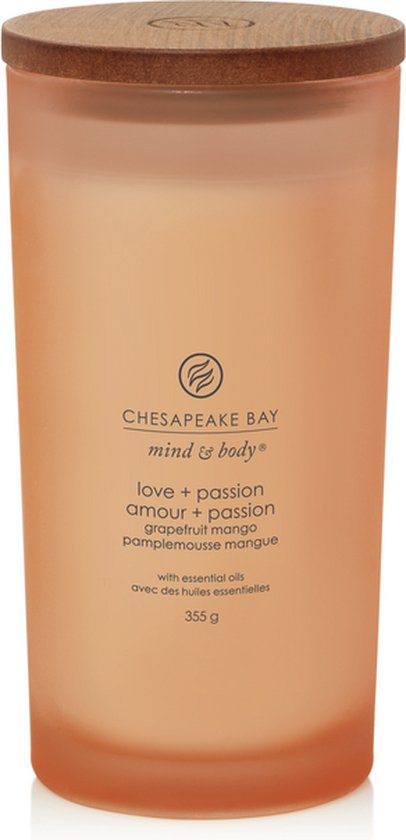 Chesapeake Bay Love & Passion - Grapefruit Mango Large Candle
