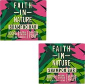 FAITH IN NATURE - Shampoo Bar Dragon Fruit - 2 Pak