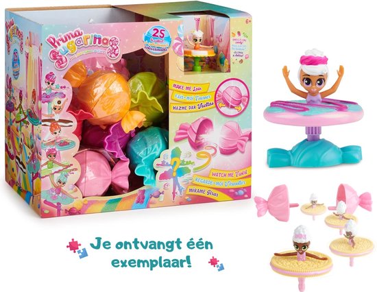 Foto: Ballerinas prima sugarinas surprise 1 figuur verzamel ze allemaal schoencadeautje