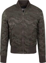 Urban Classics - Tonal Camo Bomber jacket - 2XL - Groen