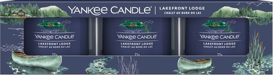 Yankee Candle - Lakefront Lodge Signature Filled Votive 3-pack