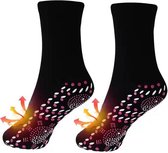 Fleau Verwarmde Sokken - One Size - Zwart - Wintersokken - Cadeau voor Vrouw en Man