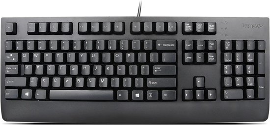 zich zorgen maken Ik heb een contract gemaakt neus Lenovo Preferred Pro II - toetsenbord USB- QWERTY - Nederlands - Zwart |  bol.com