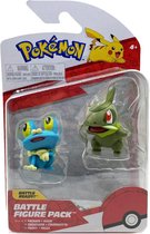 Pokémon - Battle Figure Pack - Froakie & Axew