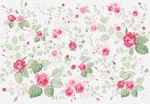 Fotobehangkoning - Behang - Vliesbehang - Fotobehang Rozen - 200 x 140 cm