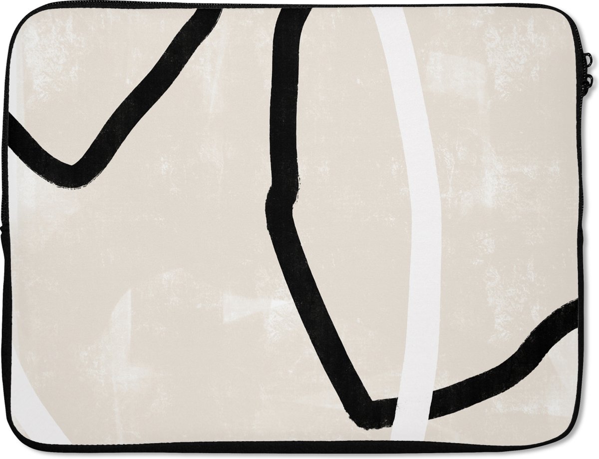 Laptophoes - Design - Minimalisme - Abstract - Laptop - Laptopcover - 15 6 Inch