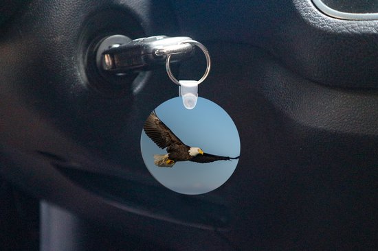 Porte-clés - Vogel - Aigle - Rapaces - Plastique - Rond - Cadeaux à distribuer