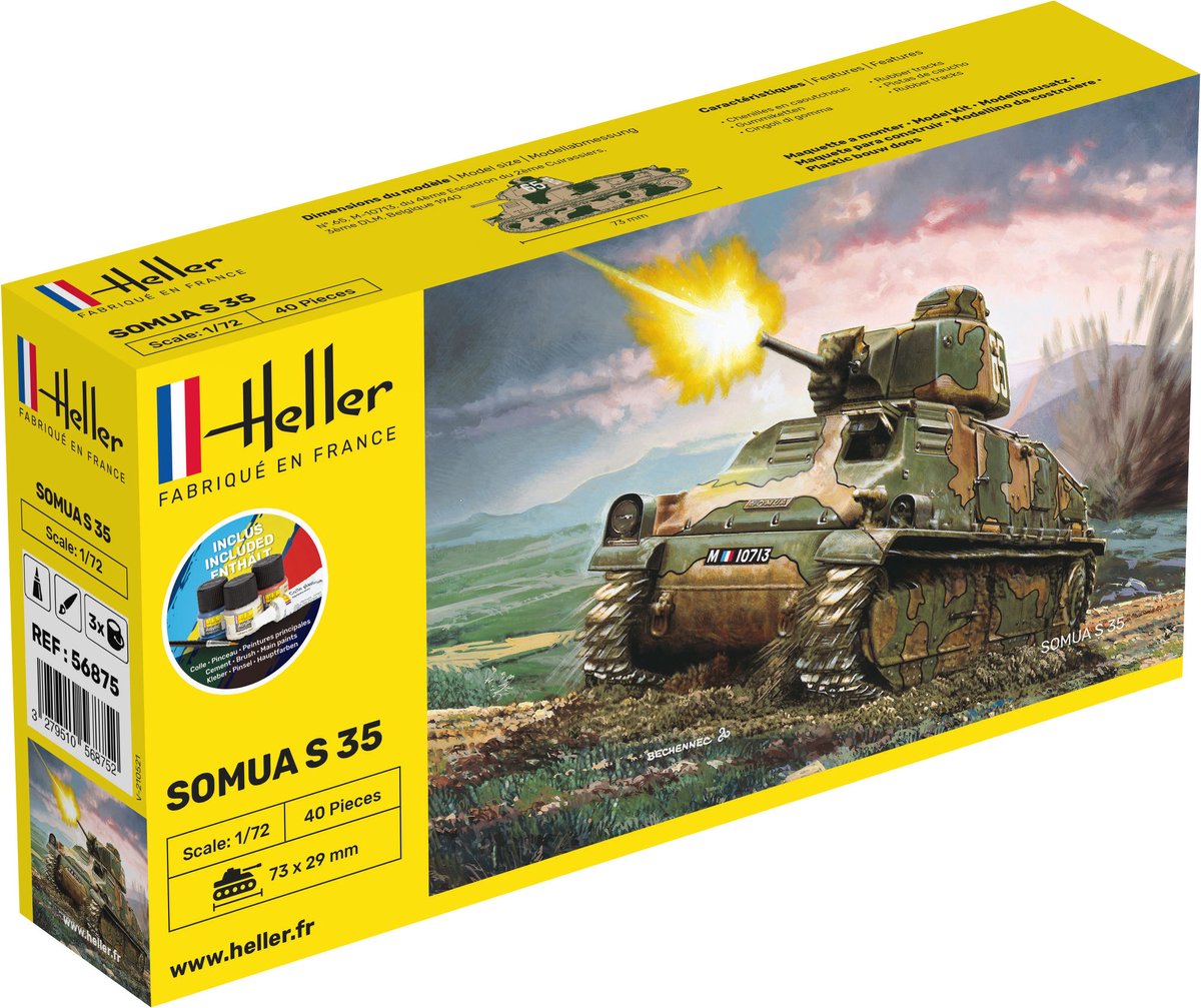 Heller | 56875 | Somua S35 | 1:72