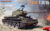 1:35 MiniArt 37075 Syrian T-34/85 Tank Plastic Modelbouwpakket