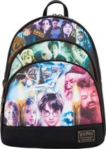 Loungefly : Harry Potter Trilogy Mini sac à dos à trois poches
