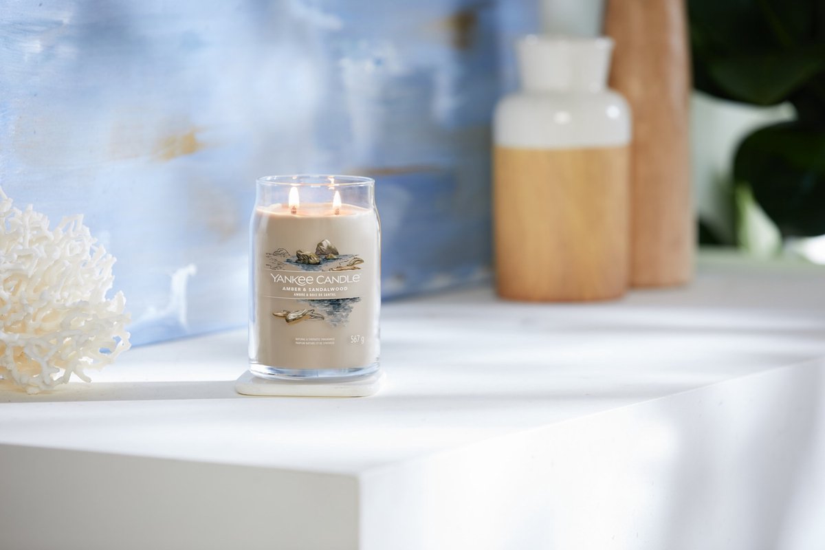 Grand pot de bougie Yankee Candle | Groupon
