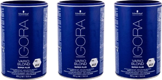 Schwarzkopf Igora Vario Blond Super Plus 3 x 450g