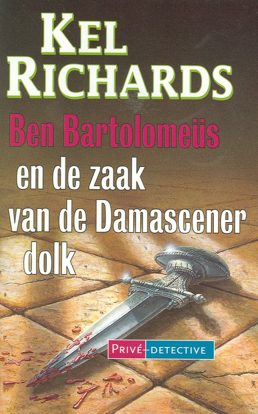Cover van het boek 'De zaak van de Damasceense dolk' van Kel Richards