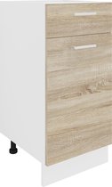 VCM Meuble de cuisine Largeur 40 cm Meuble bas à tiroirs Aménagement de cuisine Esilo Meuble de cuisine Largeur 40 cm Meuble bas à tiroirs Aménagement de cuisine Esilo