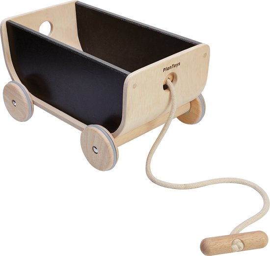 Product: Plan Toys Wagon Black, van het merk Plantoys