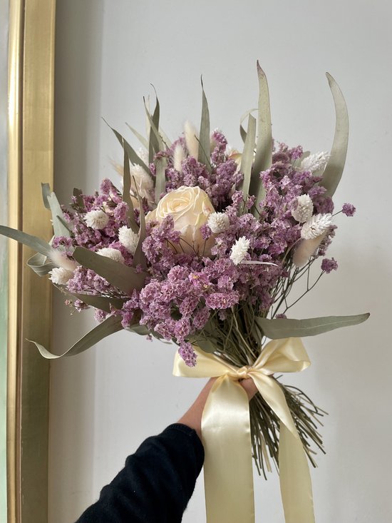 Craspedia séché 10 pcs. Fleurs séchées Composition florale