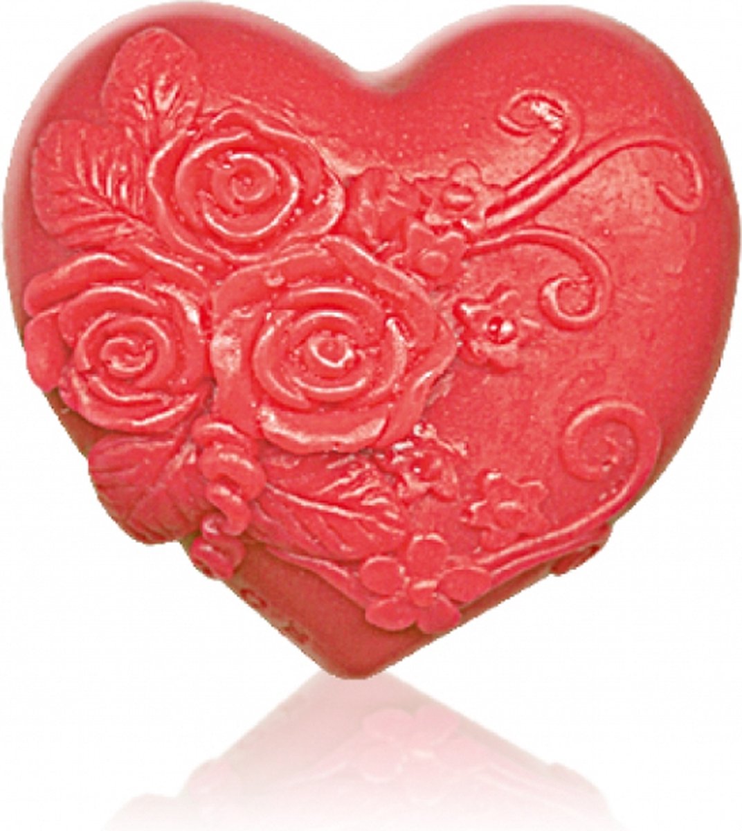 Glycerin soap Heart In Love | Rozen cosmetica met 100% natuurlijke Bulgaarse rozenolie en rozenwater