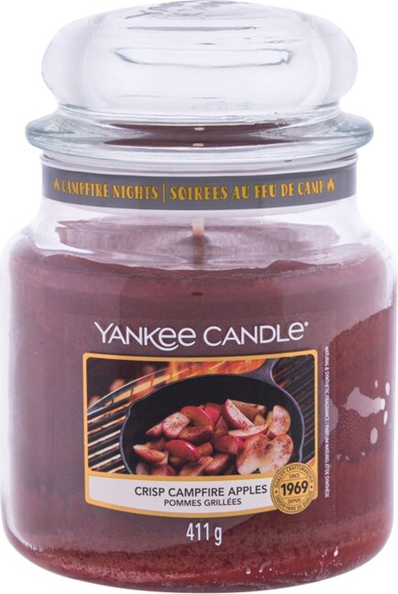 Yankee Candle Medium Jar Crisp Campfire Apples bol