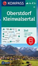 Kompass Wanderkarten - Kompass WK03 Oberstdorf, Kleinwalsertal