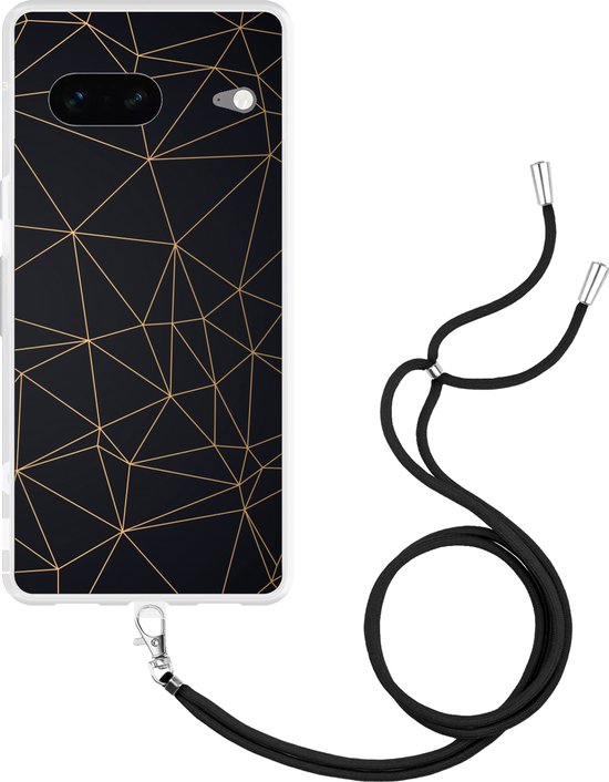 Oelrstfe Magnetische telefoonhoes met koord voor Google Pixel 10 Pro/Pixel 10, [compatibel met Magsafe] smartphone-halsband om te hangen, koord