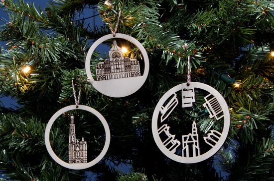 Boules de Noël Anvers Your Favorite City in the Christmas Tree City Shapes