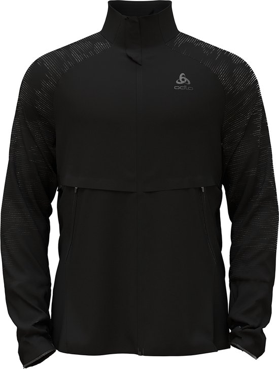 Odlo Zeroweight Reflective Jacket Men - veste de sport - noir - Homme