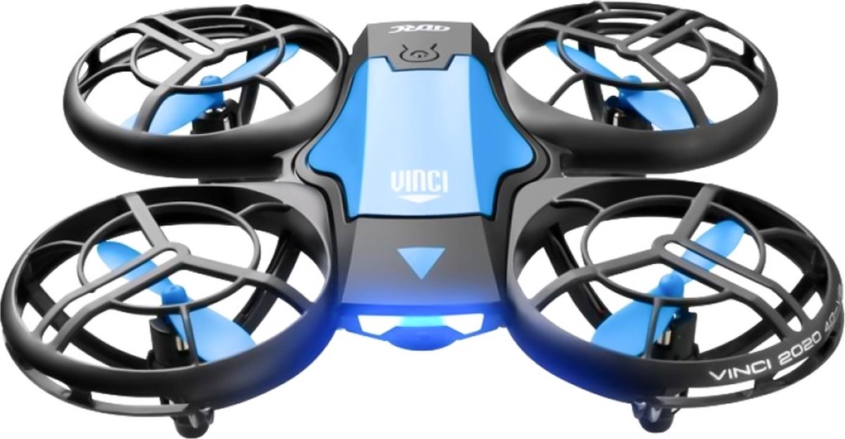 Minidrone - 4K - Groothoek - Opvouwbaar - Quadcopter - 3 Gratis Batterijen