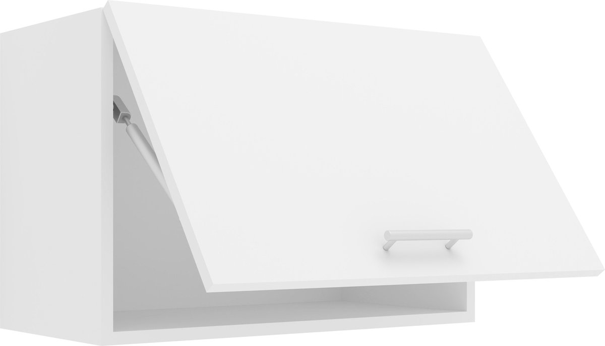 Vcm Keukenkast breedte 60 cm Draaikast Wandkast Keuken Keukenmeubels Esilo Wit