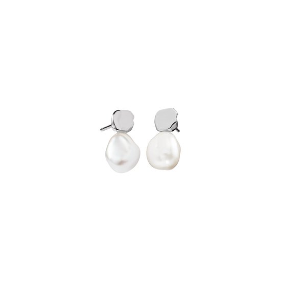 PEARLS & COLORS - Echte zoetwaterparel knop 8-9 mm PEARLS & COLORS - Echte zoetwaterparel knop 8-9 mm