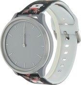 Bandje Voor Samsung Galaxy Watch Print Sport Band - Kerst Rendier (Veelkleurig) - Maat: 20mm - Horlogebandje, Armband