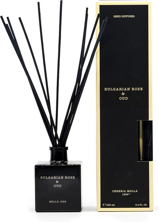 Cereria Mollà 1899 Bulgarian Rose & Oud geurstokjes 100ml. bol