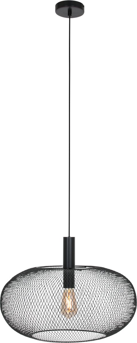 Hanglamp - Bussandri Limited - Modern - Acryl - Modern - Retro - E27 - L: 50cm - Voor Binnen - Woonkamer - Eetkamer - Zwart