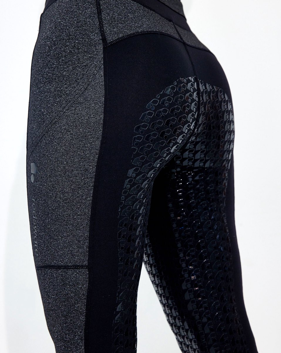Equiline rijbroek dames full seat X-Grip Cedar zwart#N# – Horse Riders